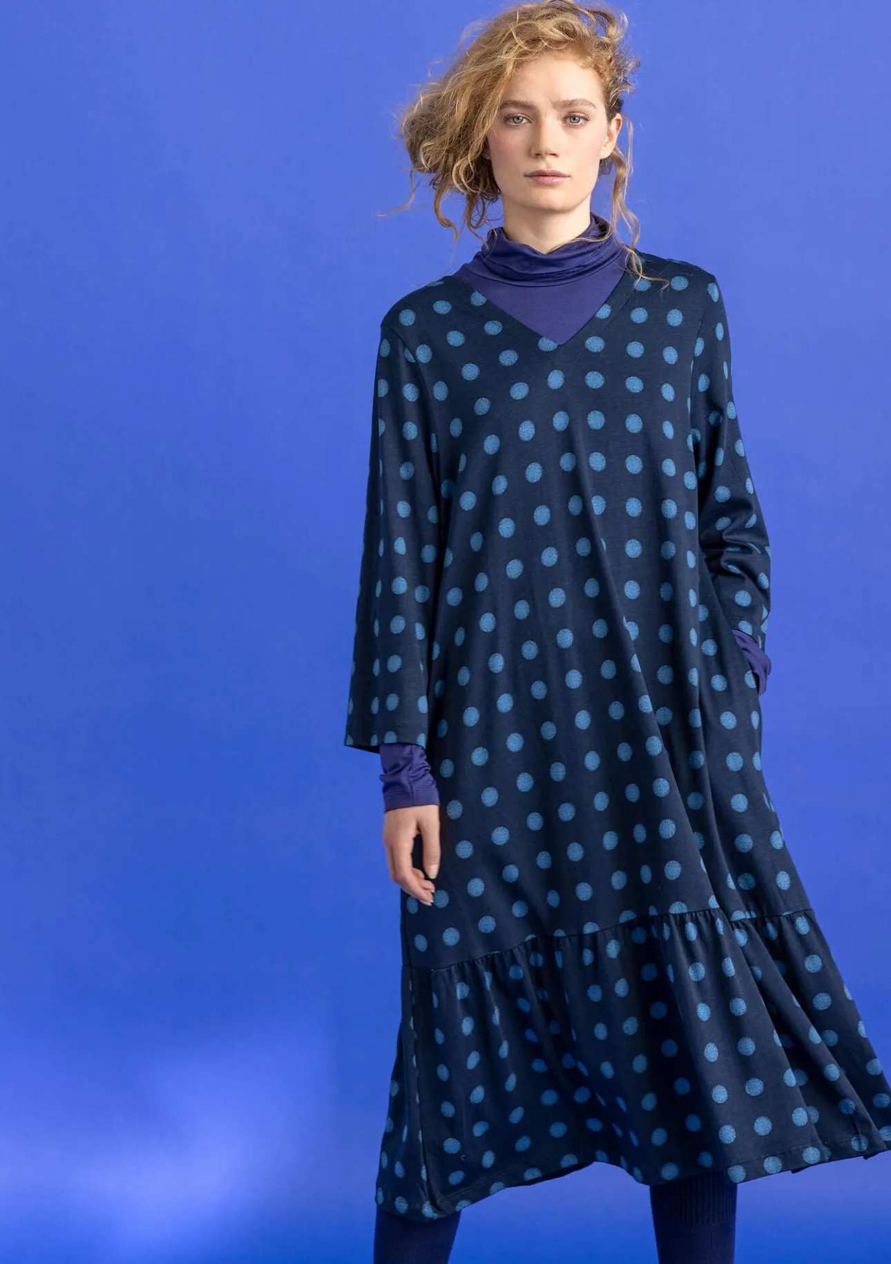 Gudrun Sjödén Jerseykleid „Tyra“ aus Bio-Baumwolle/Modal> Kleider