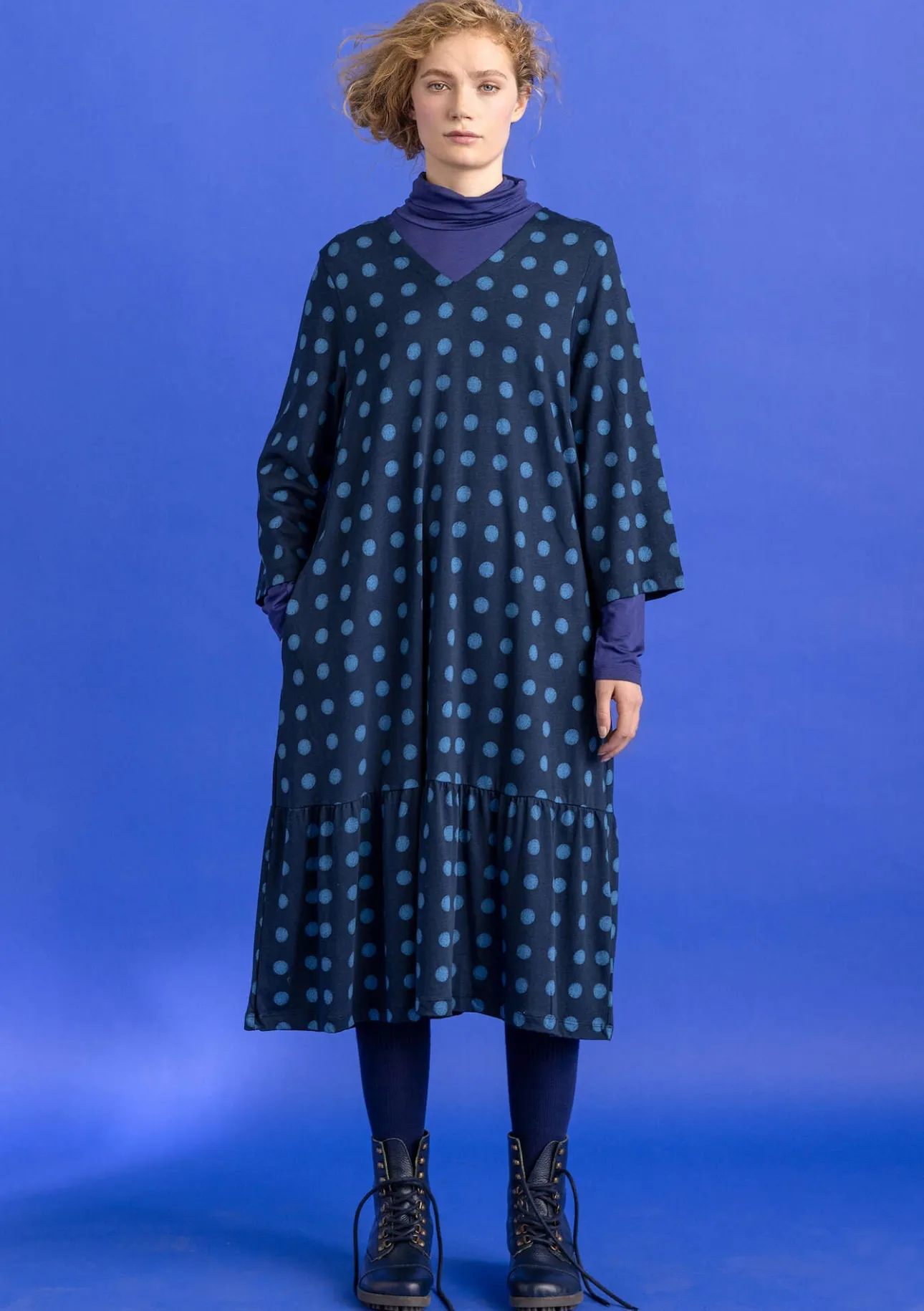 Gudrun Sjödén Jerseykleid „Tyra“ aus Bio-Baumwolle/Modal> Kleider