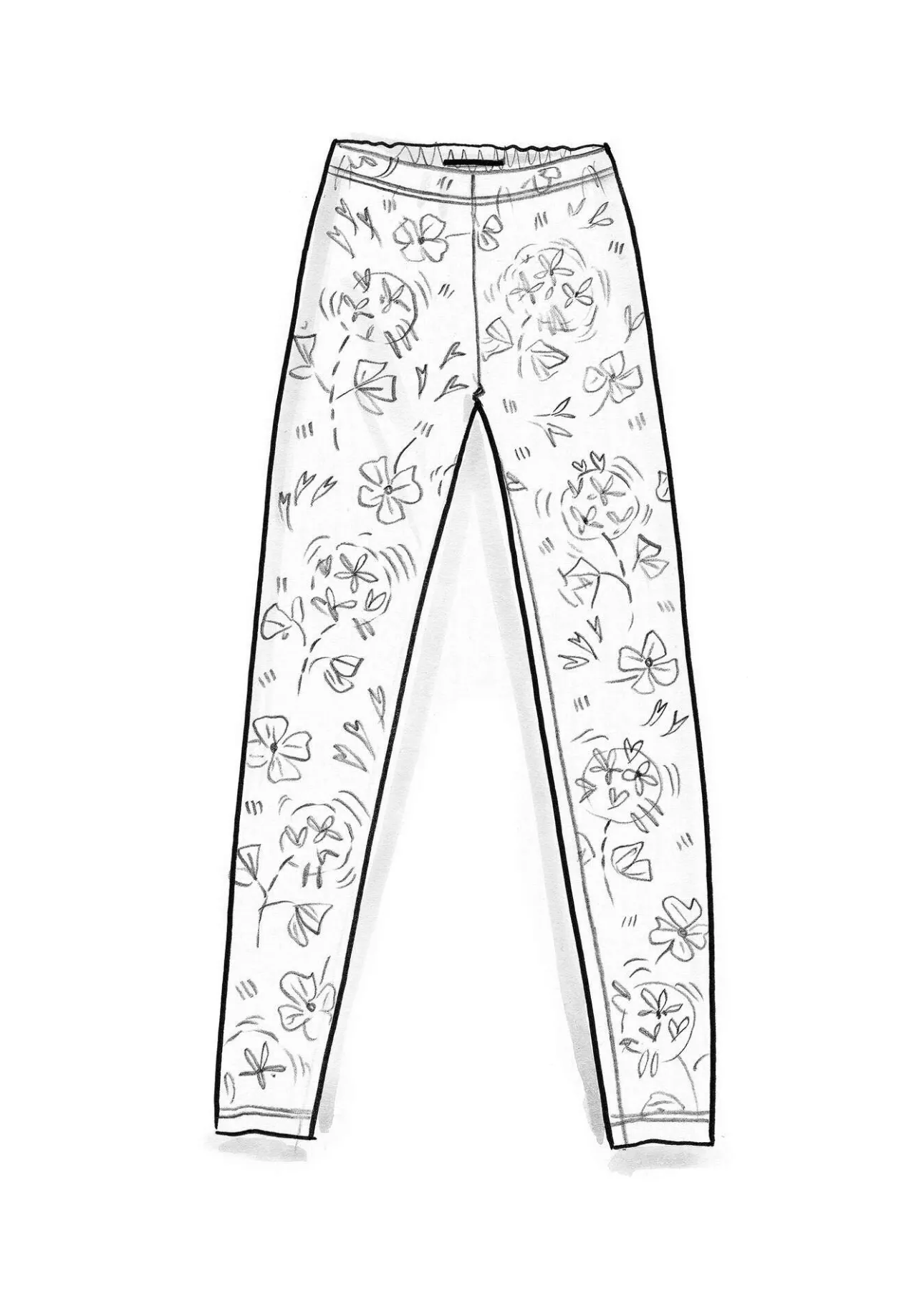 Gudrun Sjödén Jerseyleggings „Pelargon“ aus Lyocell/Elasthan> Leggings