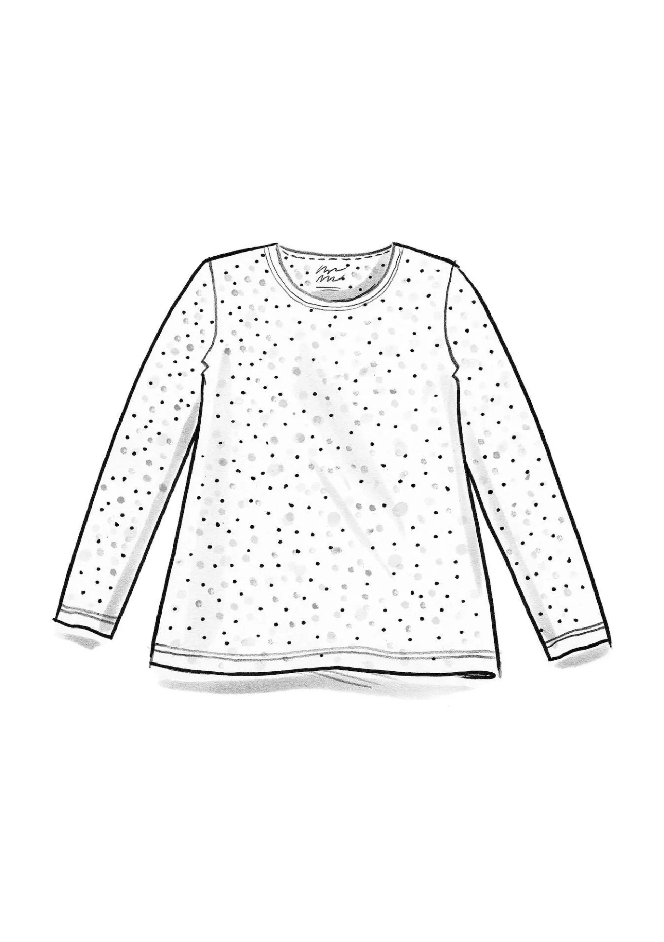 Gudrun Sjödén Jerseyshirt „Helga“ aus Lyocell/Elasthan> Pullover & Shirts