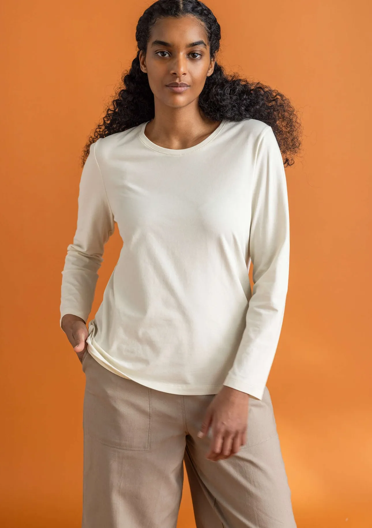 Gudrun Sjödén Jerseyshirt „Ylva“ aus Bio-Baumwolle/Elasthan> Pullover & Shirts