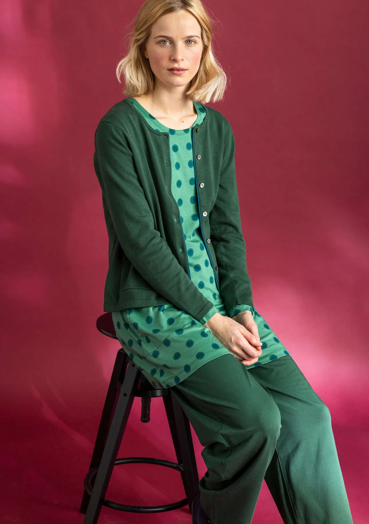 Gudrun Sjödén Jerseytunika „Tyra“ aus Bio-Baumwolle/Modal> Tuniken