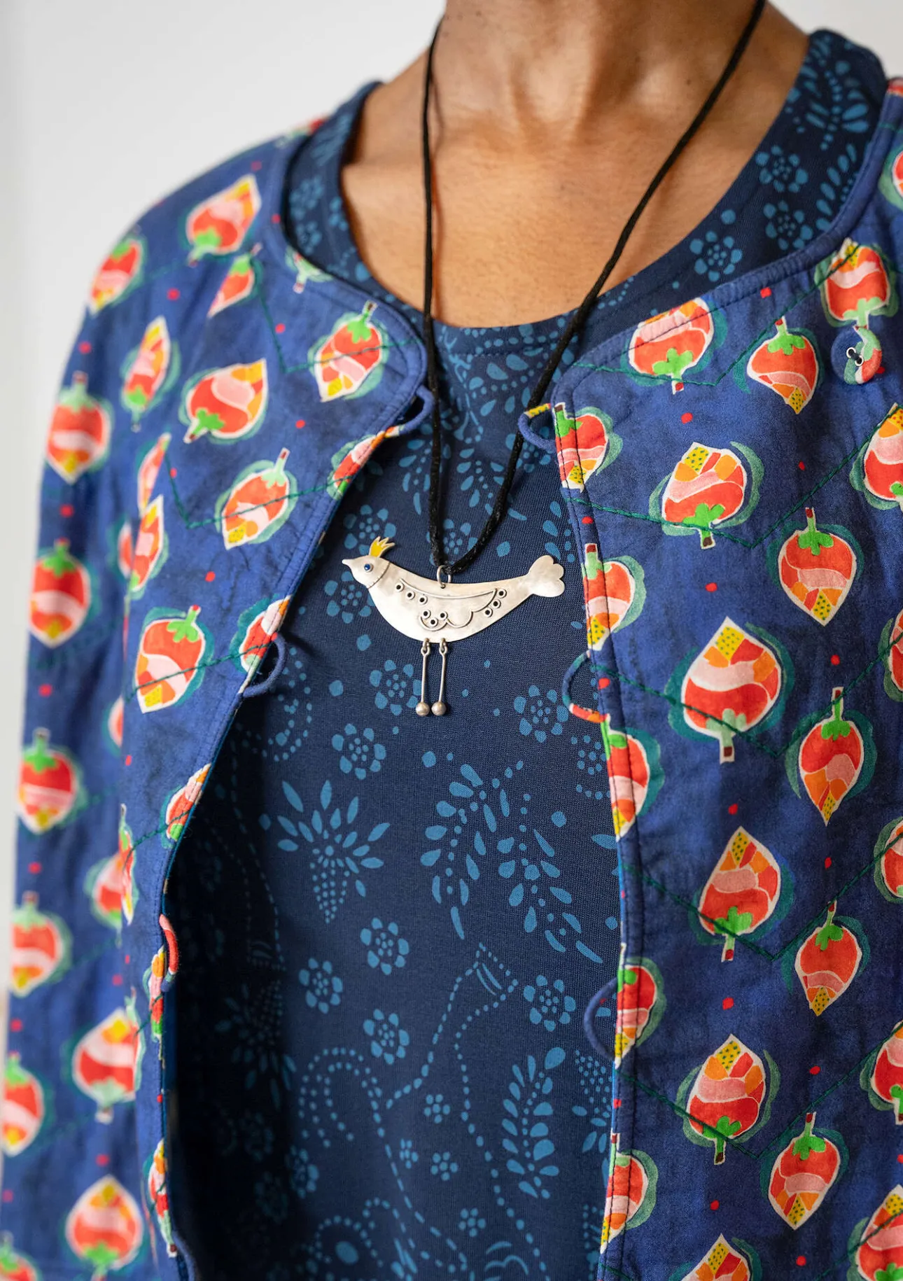 Gudrun Sjödén Kettenanhänger „Bird“ aus> Accessoires|Schmuck