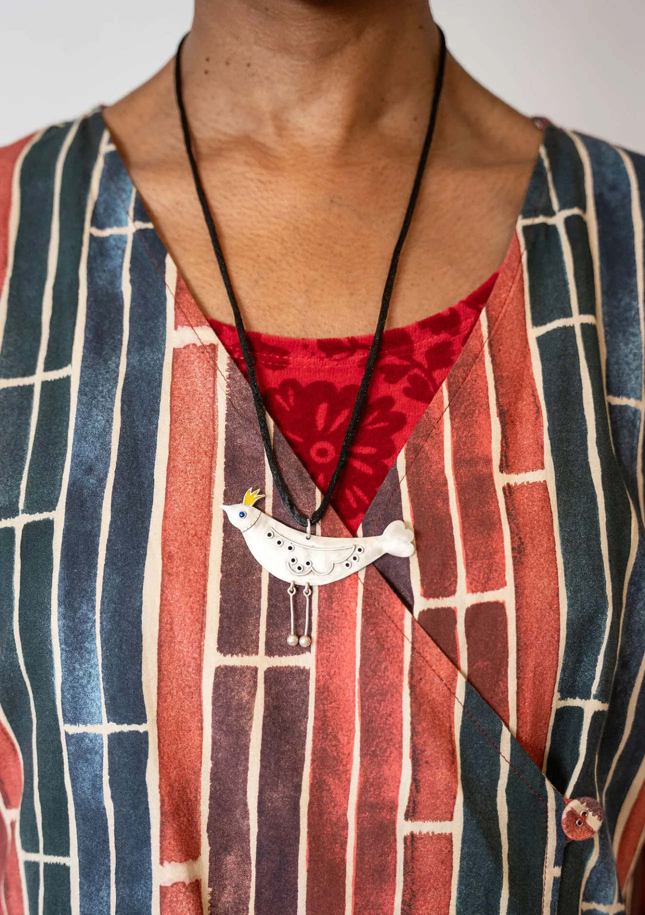 Gudrun Sjödén Kettenanhänger „Bird“ aus> Accessoires|Schmuck