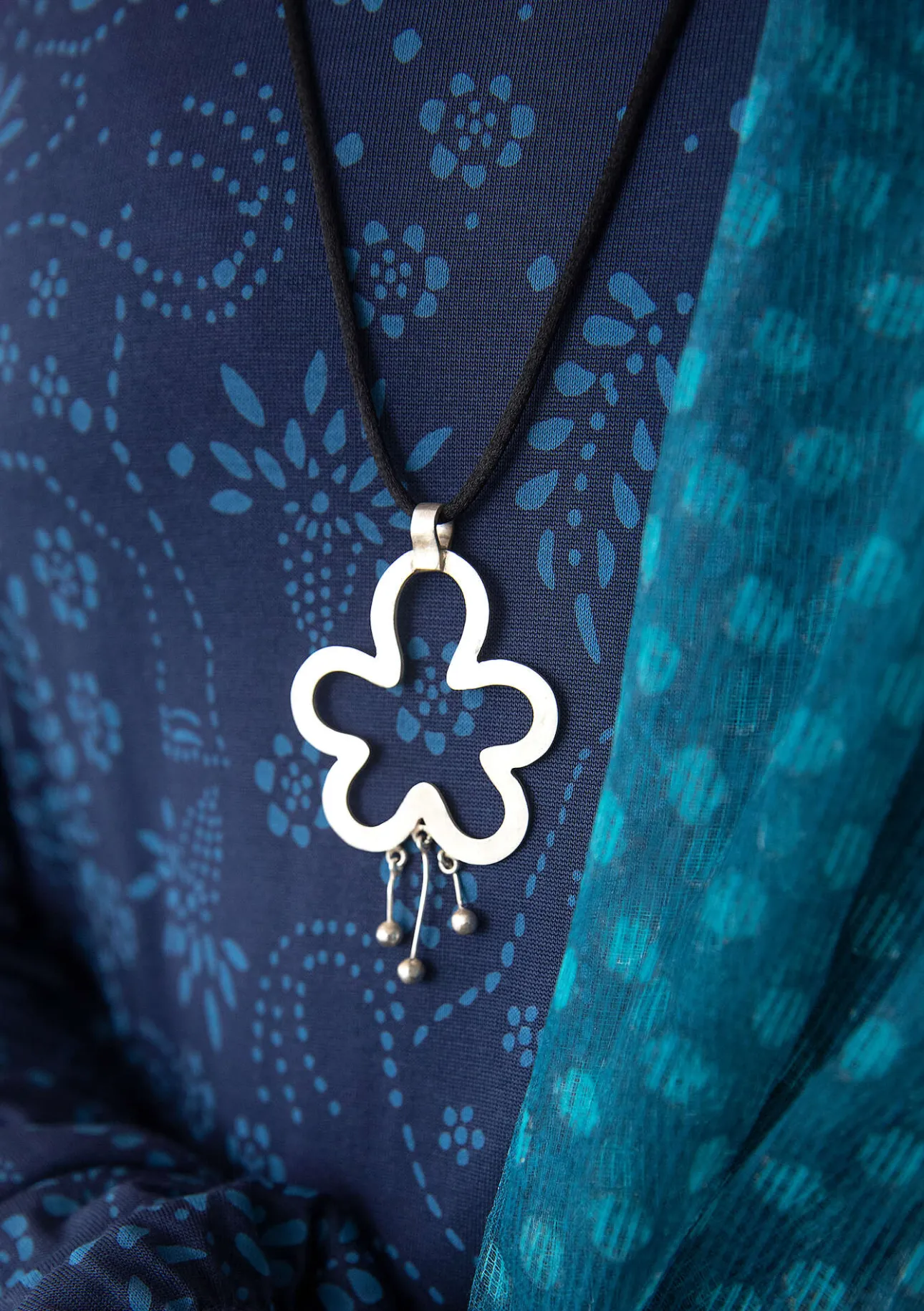Gudrun Sjödén Kettenanhänger „Orchid“ aus> Accessoires|Schmuck