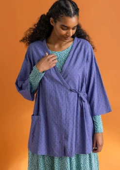 Gudrun Sjödén Kimono aus Bio-Baumwolldobby> Blusen