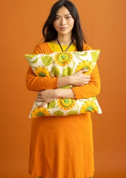 Gudrun Sjödén Kissenhülle „Sunflower“ aus Bio-Baumwolle/Leinen> Dekoration & Accessoires|Kissen