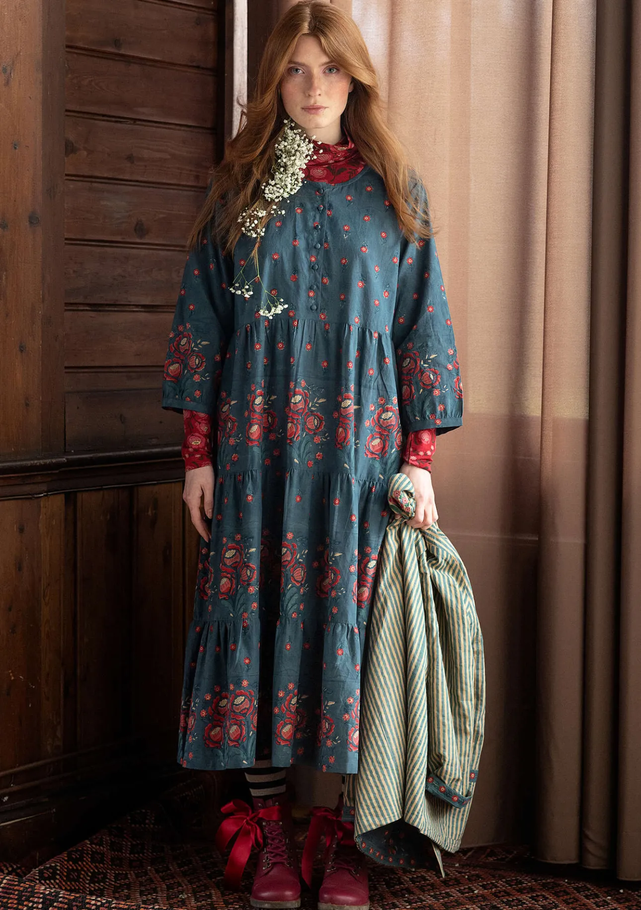 Gudrun Sjödén Kleid „Asta“ aus Bio-Baumwollgewebe> Kleider