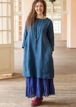 Gudrun Sjödén Kleid aus Leinengewebe> Kleider