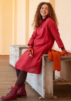 Gudrun Sjödén Kleid aus Leinengewebe> Kleider
