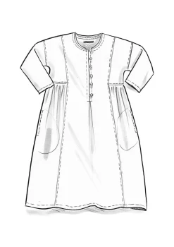Gudrun Sjödén Kleid „Hedda“ aus Bio-Baumwollgewebe><noscript><img width=
