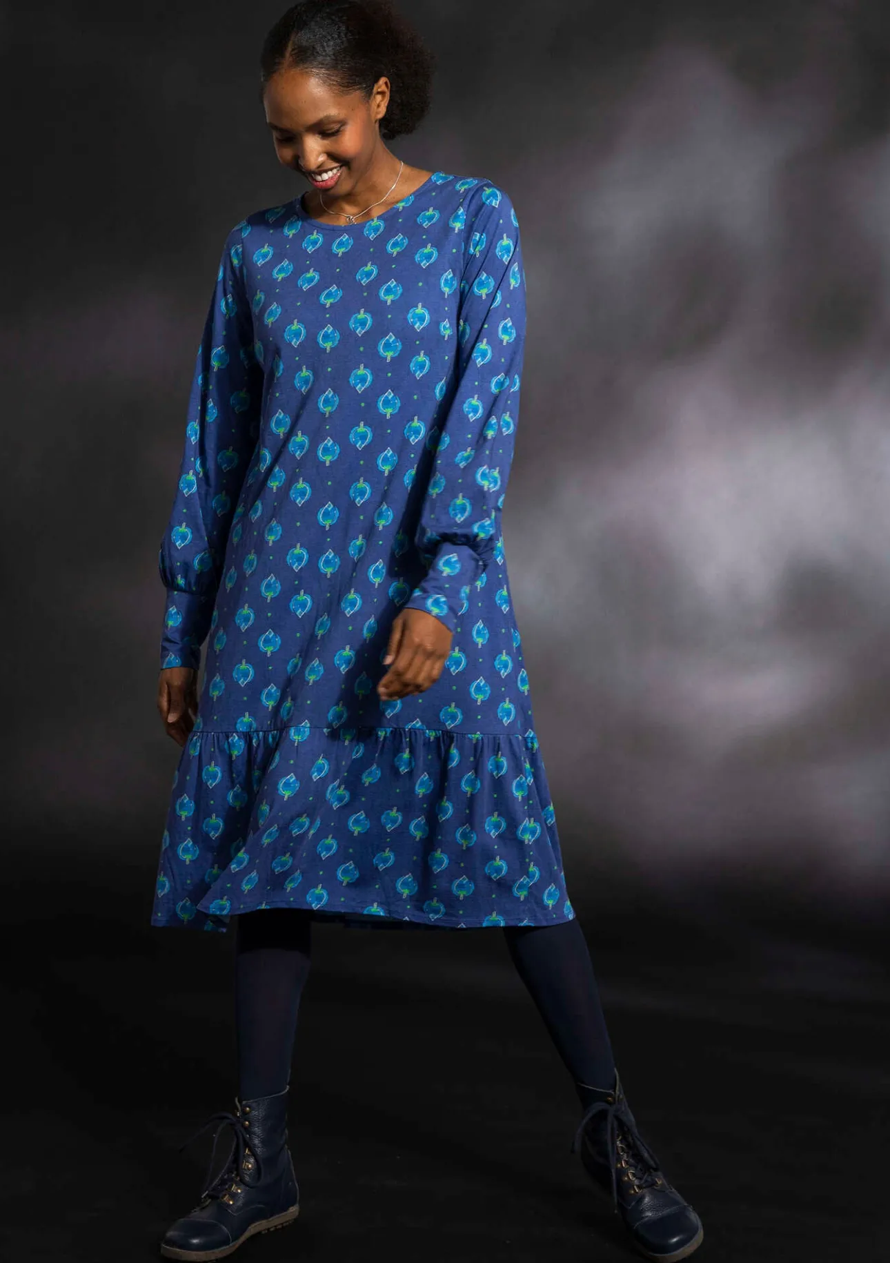 Gudrun Sjödén Kleid „Katmandu“ aus Bio-Baumwolle/Modal> Kleider
