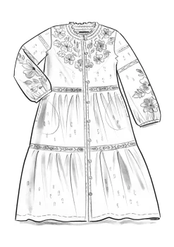 Gudrun Sjödén Kleid „Åland“ aus Bio-Baumwollgewebe><noscript><img width=
