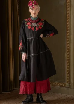 Gudrun Sjödén Kleid „Åland“ aus Bio-Baumwollgewebe> Kleider