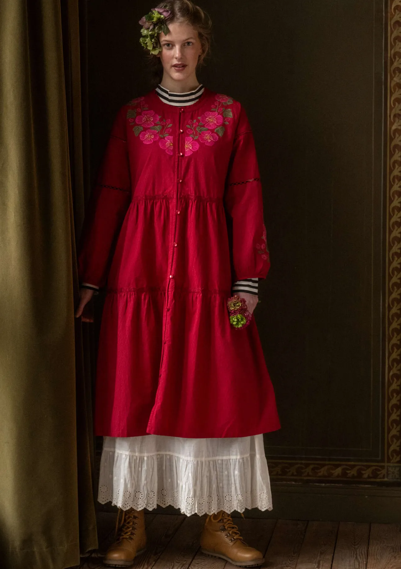 Gudrun Sjödén Kleid „Åland“ aus Bio-Baumwollgewebe> Kleider