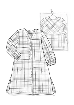 Gudrun Sjödén Kleid „Skagen“ aus Bio-Baumwollgewebe><noscript><img width=