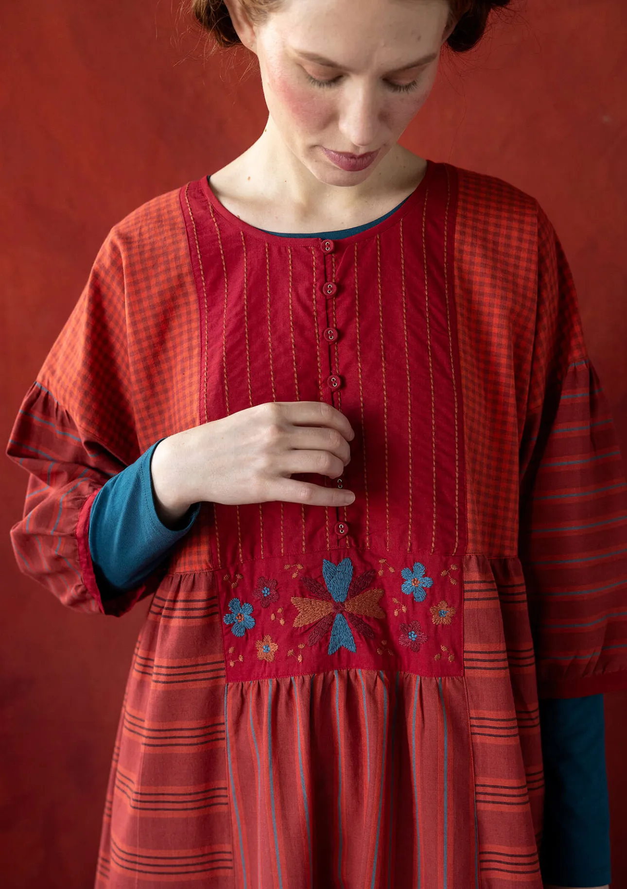 Gudrun Sjödén Kleid „Sofia“ aus Bio-Baumwollgewebe> Kleider