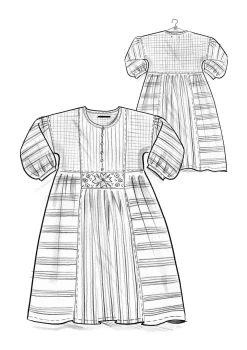 Gudrun Sjödén Kleid „Sofia“ aus Bio-Baumwollgewebe><noscript><img width=