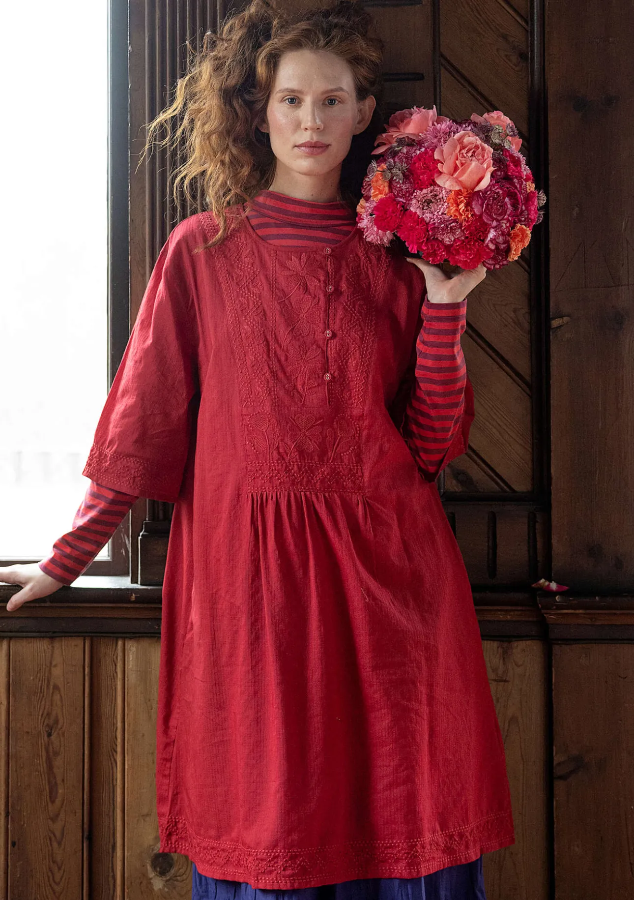 Gudrun Sjödén Kleid „Wanja“ aus Bio-Baumwollgewebe> Kleider