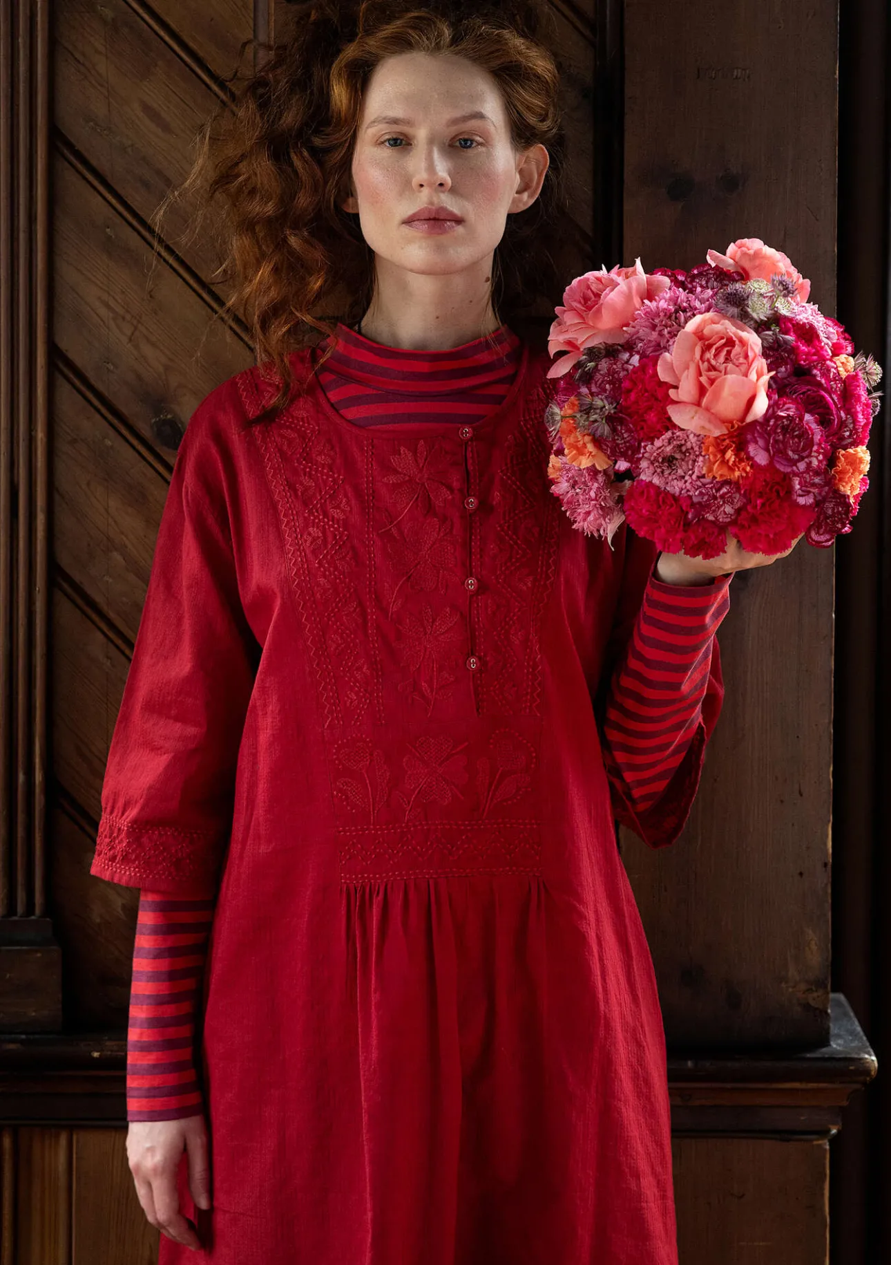Gudrun Sjödén Kleid „Wanja“ aus Bio-Baumwollgewebe> Kleider