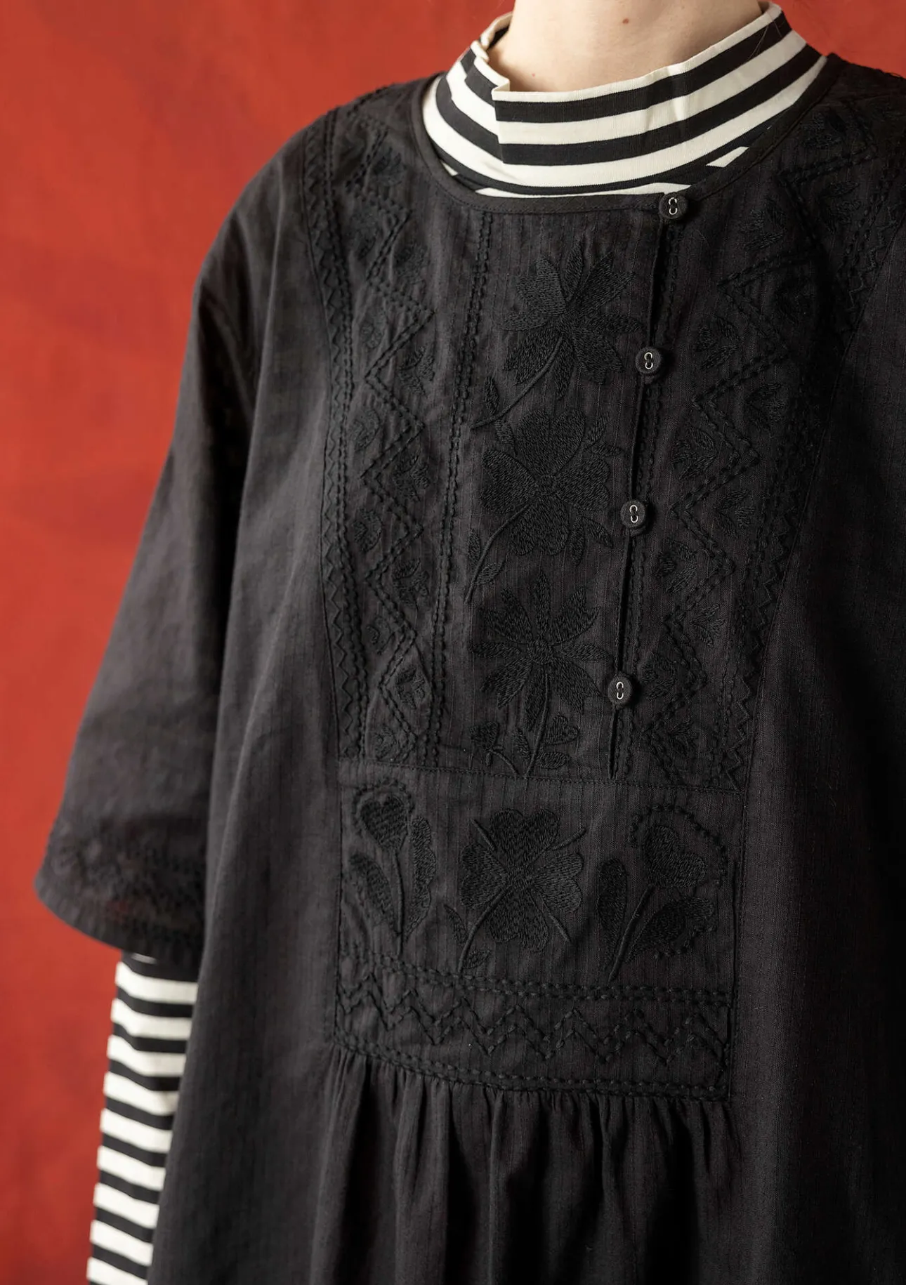 Gudrun Sjödén Kleid „Wanja“ aus Bio-Baumwollgewebe> Kleider