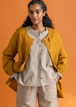 Gudrun Sjödén Künstlerbluse „Asta“ aus Leinengewebe><noscript><img width=