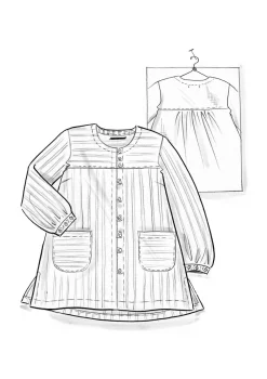 Gudrun Sjödén Künstlerbluse „Asta“ aus Leinengewebe><noscript><img width=