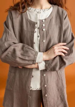 Gudrun Sjödén Künstlerbluse „Asta“ aus Leinengewebe><noscript><img width=