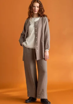 Gudrun Sjödén Künstlerbluse „Asta“ aus Leinengewebe><noscript><img width=