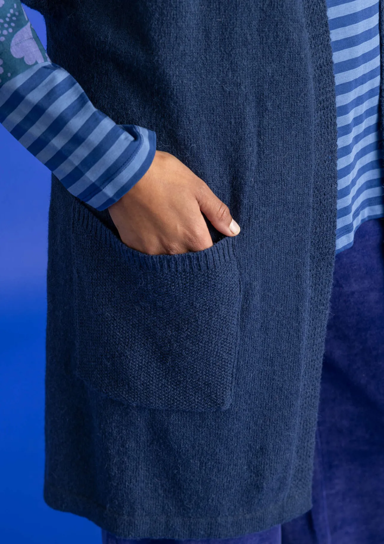Gudrun Sjödén Langstrickjacke aus Alpakagemisch> Strickjacken