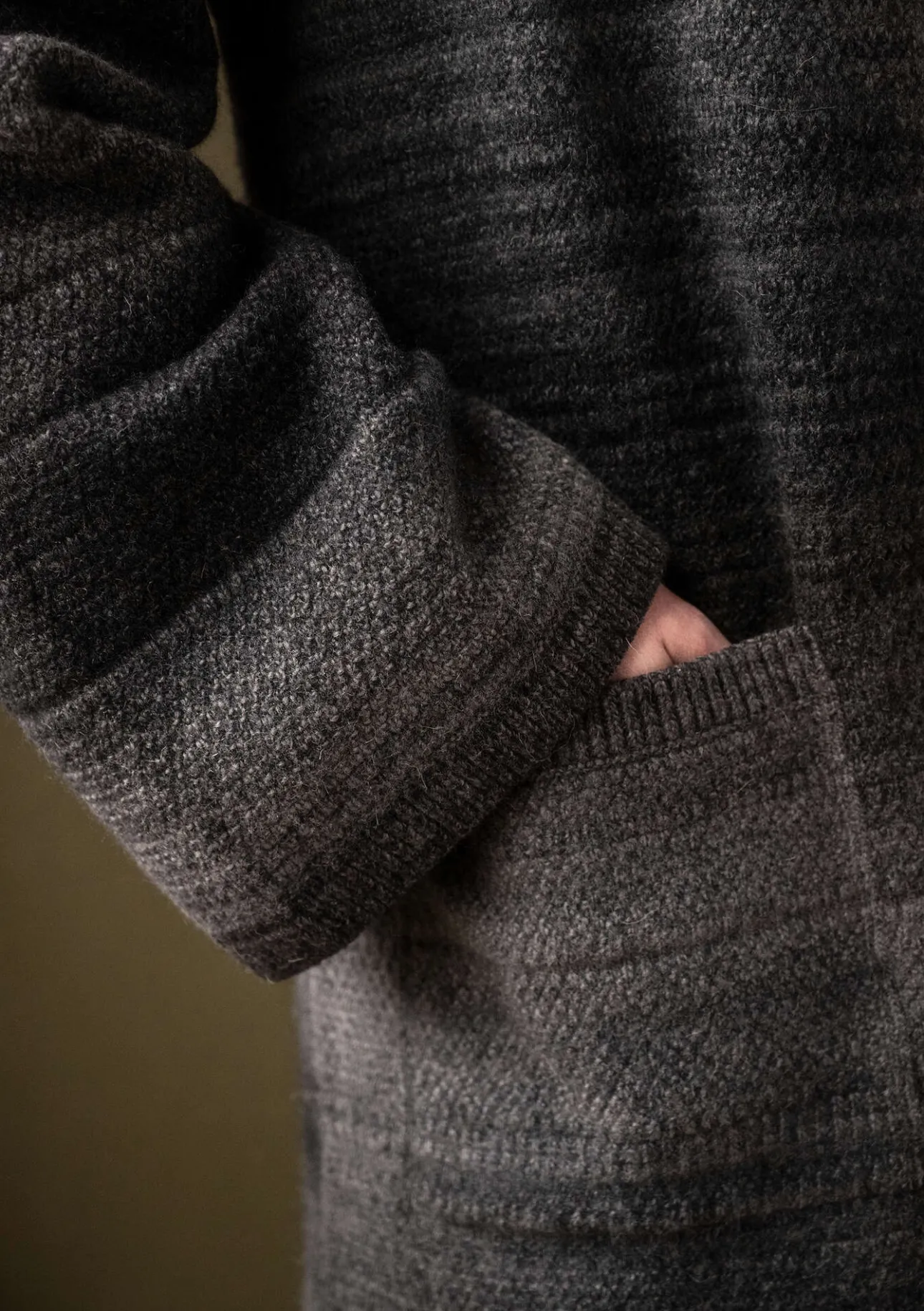 Gudrun Sjödén Langstrickjacke „Eckerö“ aus Space-Dye-Wolle> Strickjacken