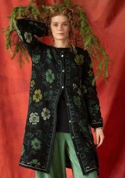 Gudrun Sjödén Langstrickjacke „Gnistra“ aus Bio- und Recycling-Baumwolle/Alpakawollgemisch> Strickjacken