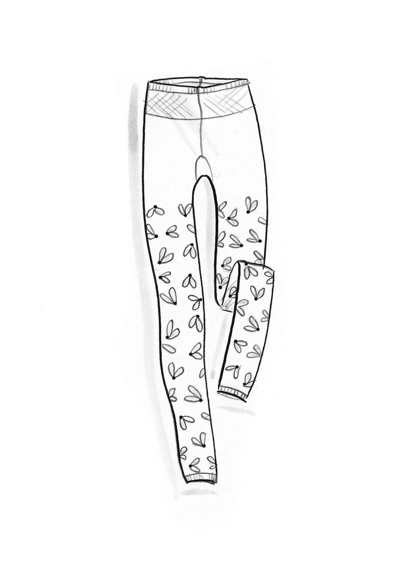 Gudrun Sjödén Leggings „Fjät“ aus Recycling-Polyamid> Accessoires|Leggings