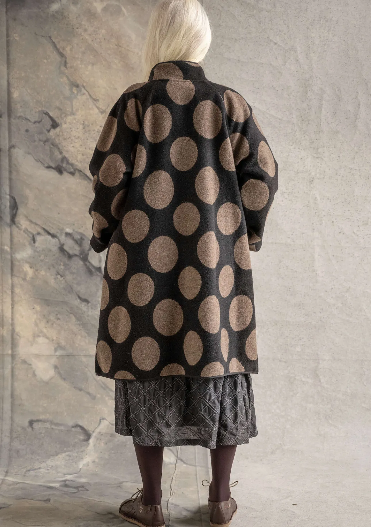 Gudrun Sjödén Mantel „Stone“ aus Wollmischgewebe> Jacken & Mäntel