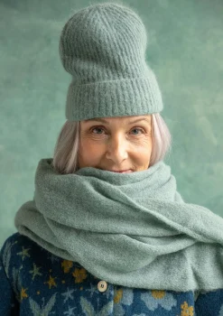 Gudrun Sjödén Mütze aus Alpakagemisch> Accessoires