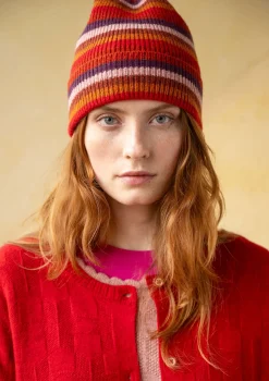 Gudrun Sjödén Mütze aus Recycling-Wolle/Lammwolle> Accessoires