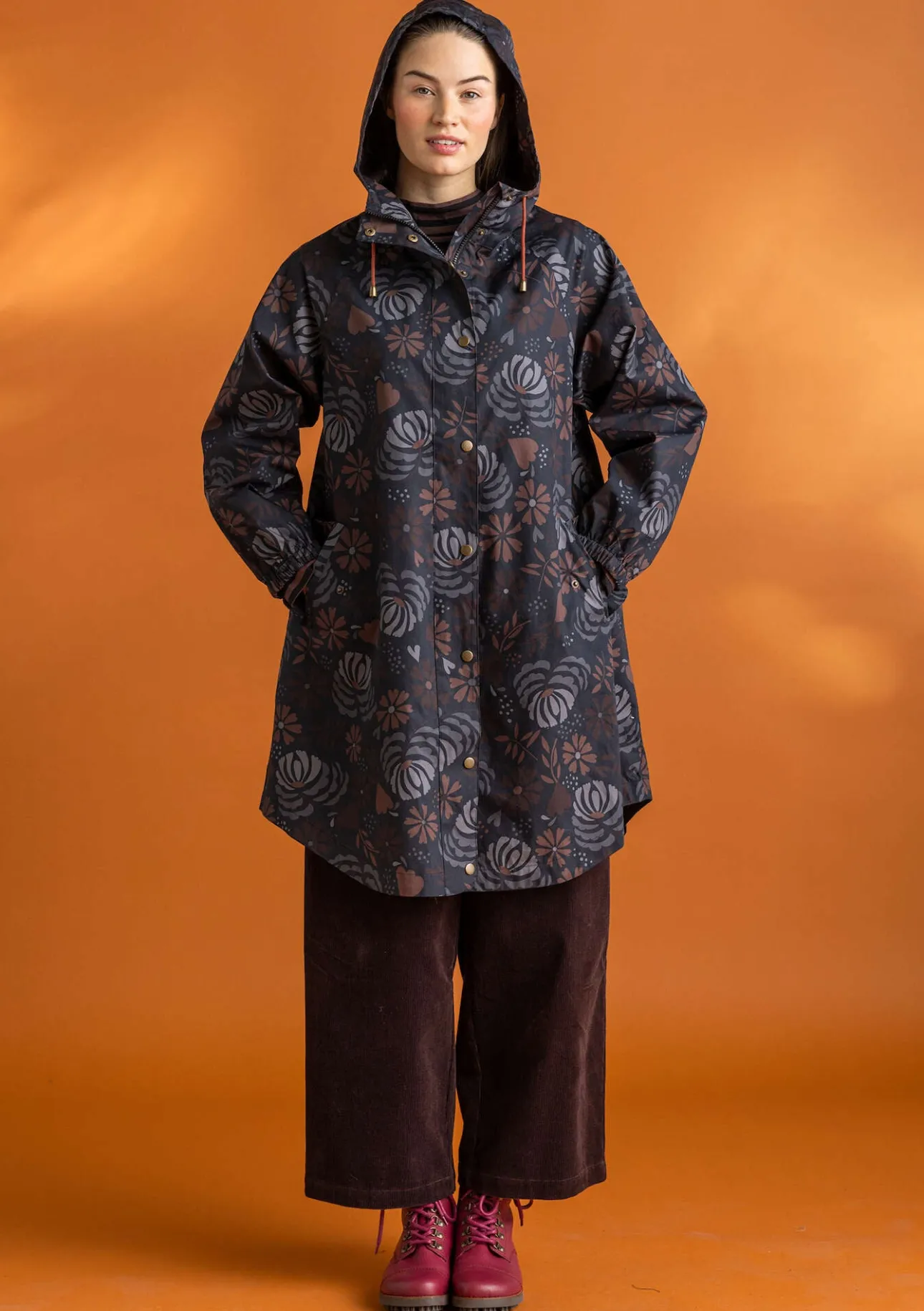 Gudrun Sjödén Regenjacke „Hedda“ aus Bio-Baumwollgewebe> Jacken & Mäntel