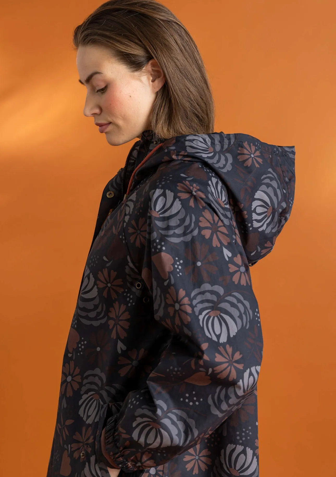 Gudrun Sjödén Regenjacke „Hedda“ aus Bio-Baumwollgewebe> Jacken & Mäntel