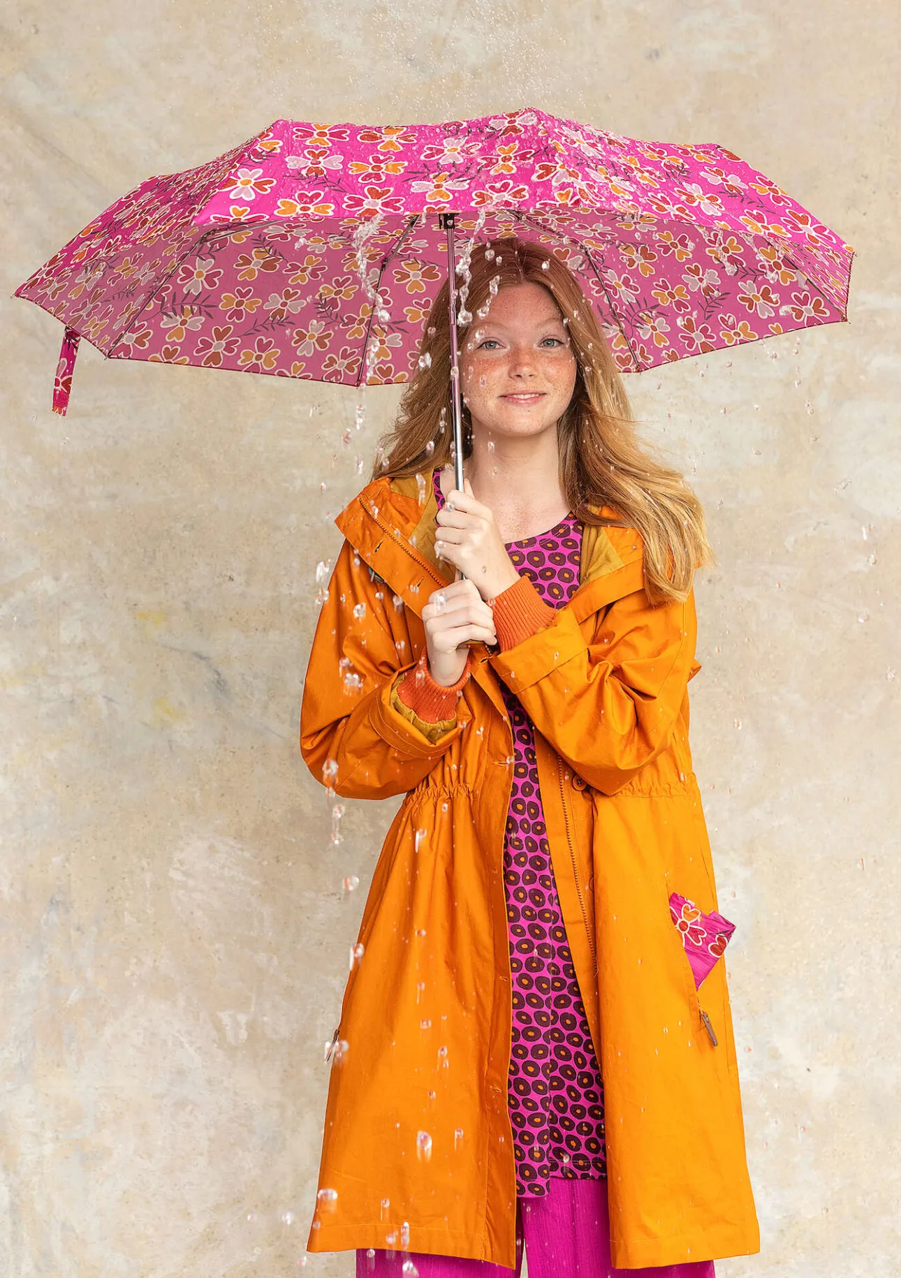 Gudrun Sjödén Regenschirm „Peggy“ aus Recycling-Polyester> Accessoires