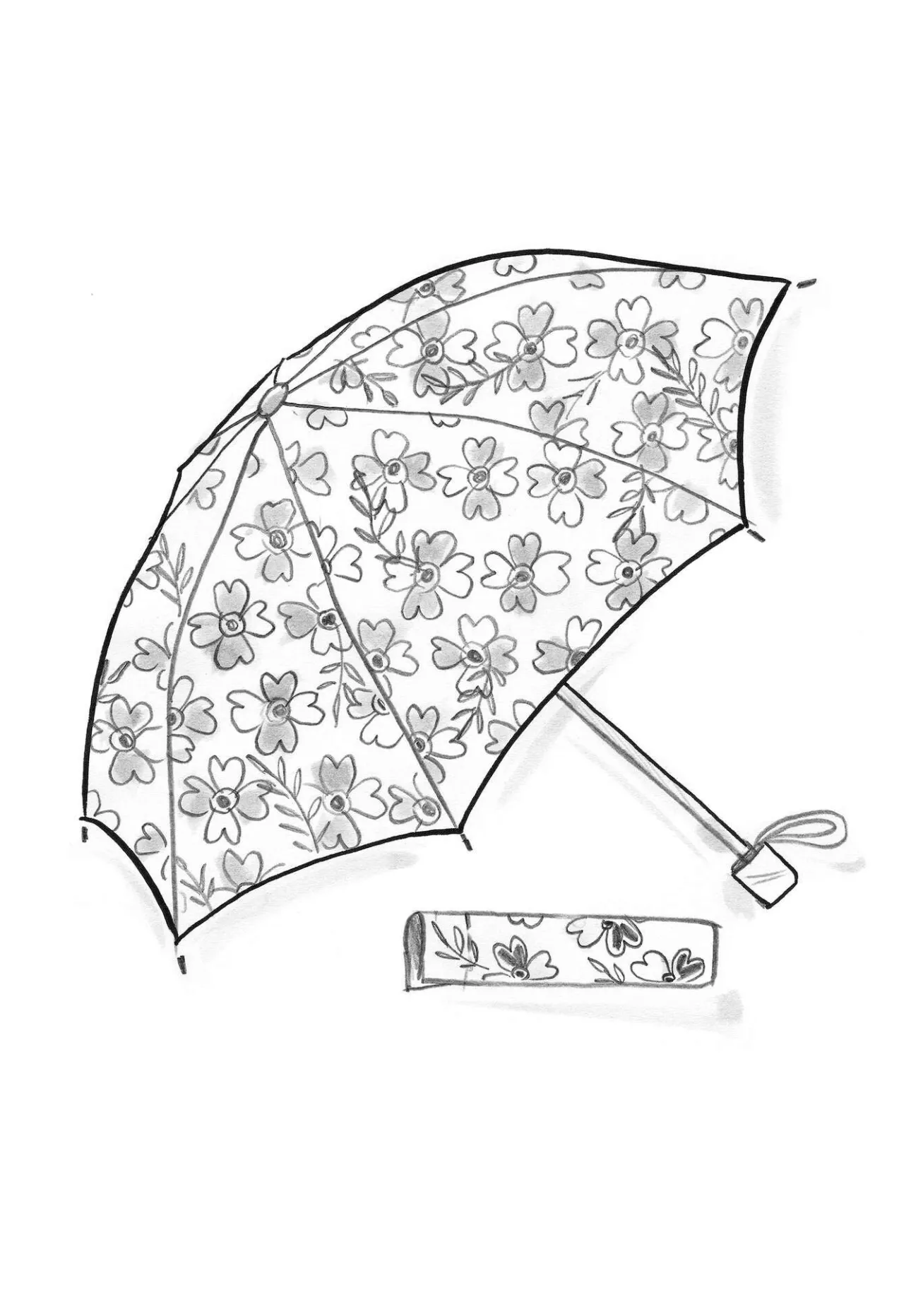 Gudrun Sjödén Regenschirm „Peggy“ aus Recycling-Polyester> Accessoires