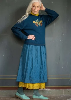Gudrun Sjödén Rock „Helga“ aus Bio-Baumwollgewebe><noscript><img width=