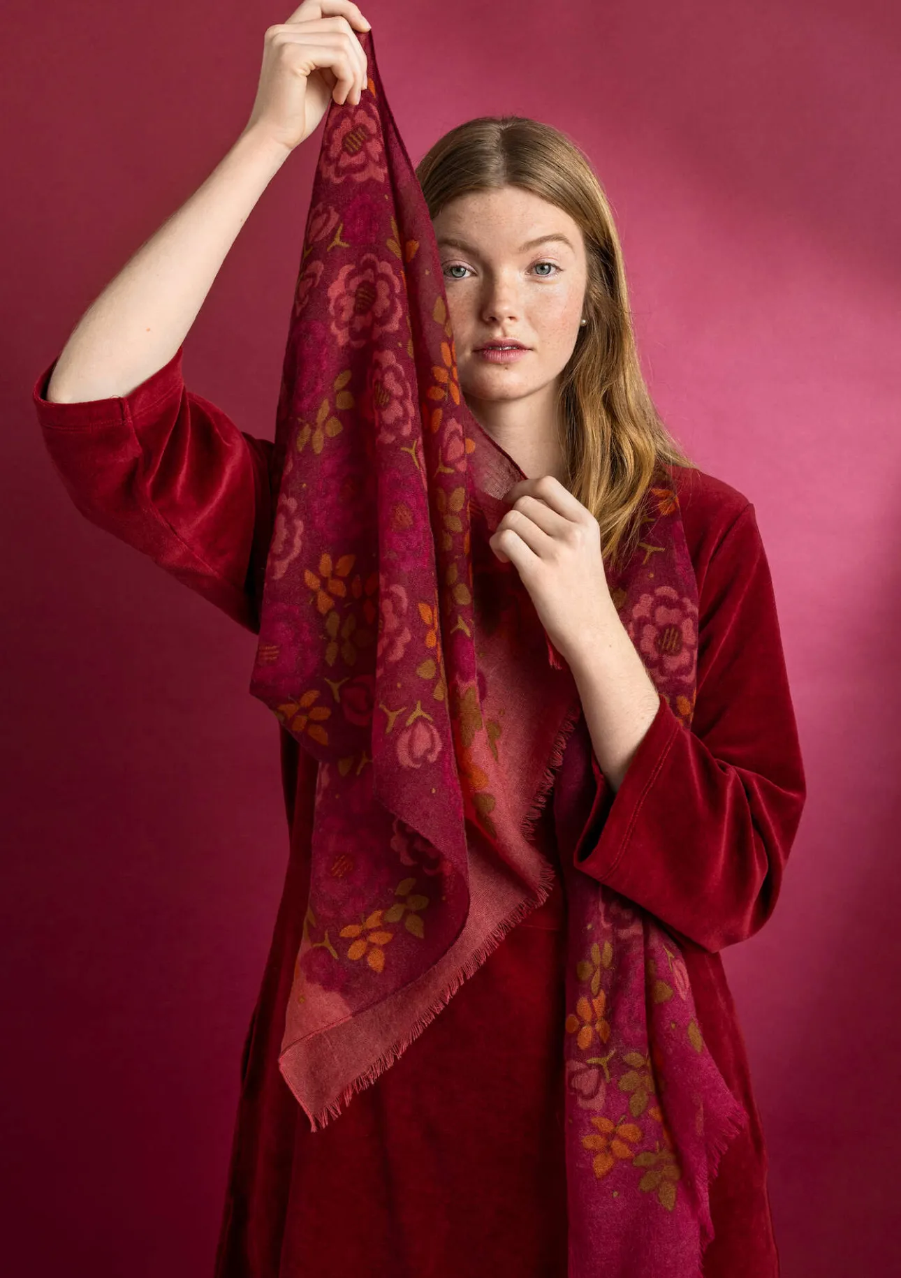 Gudrun Sjödén Schal „Astrid“ aus Wolle> Accessoires