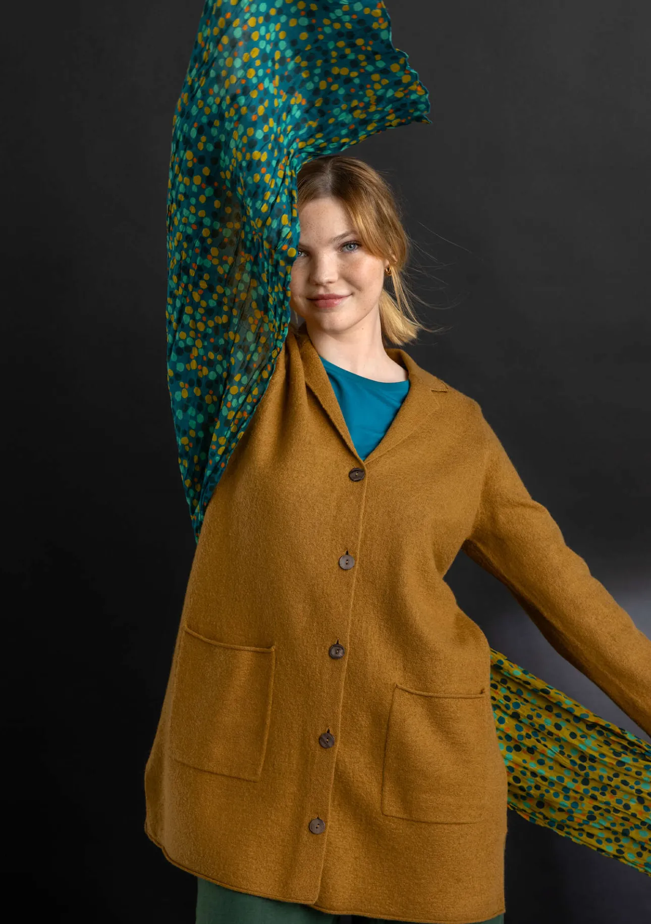 Gudrun Sjödén Schal „Hedda“ aus Bio-Baumwolle> Accessoires|Schals Und Tücher