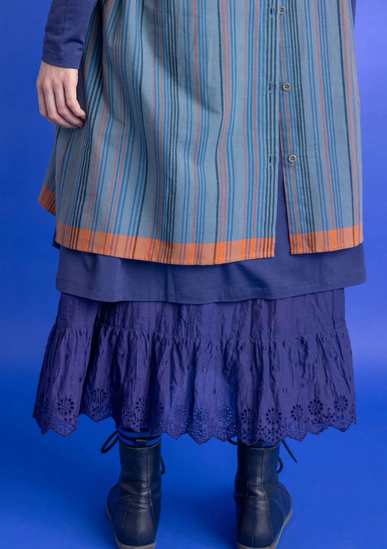 Gudrun Sjödén Schürzenkleid „Ava“ aus Bio-Baumwollgewebe> Kleider