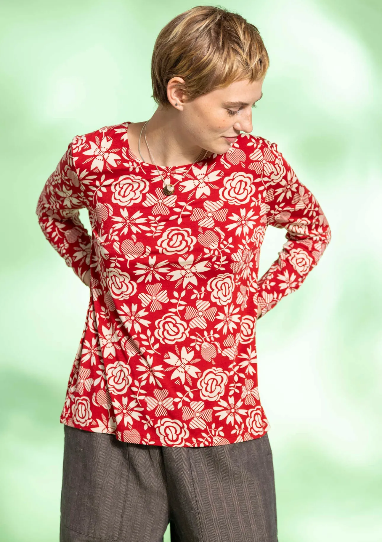 Gudrun Sjödén Shirt „Karin“ aus Micromodal/Elasthan> Pullover & Shirts