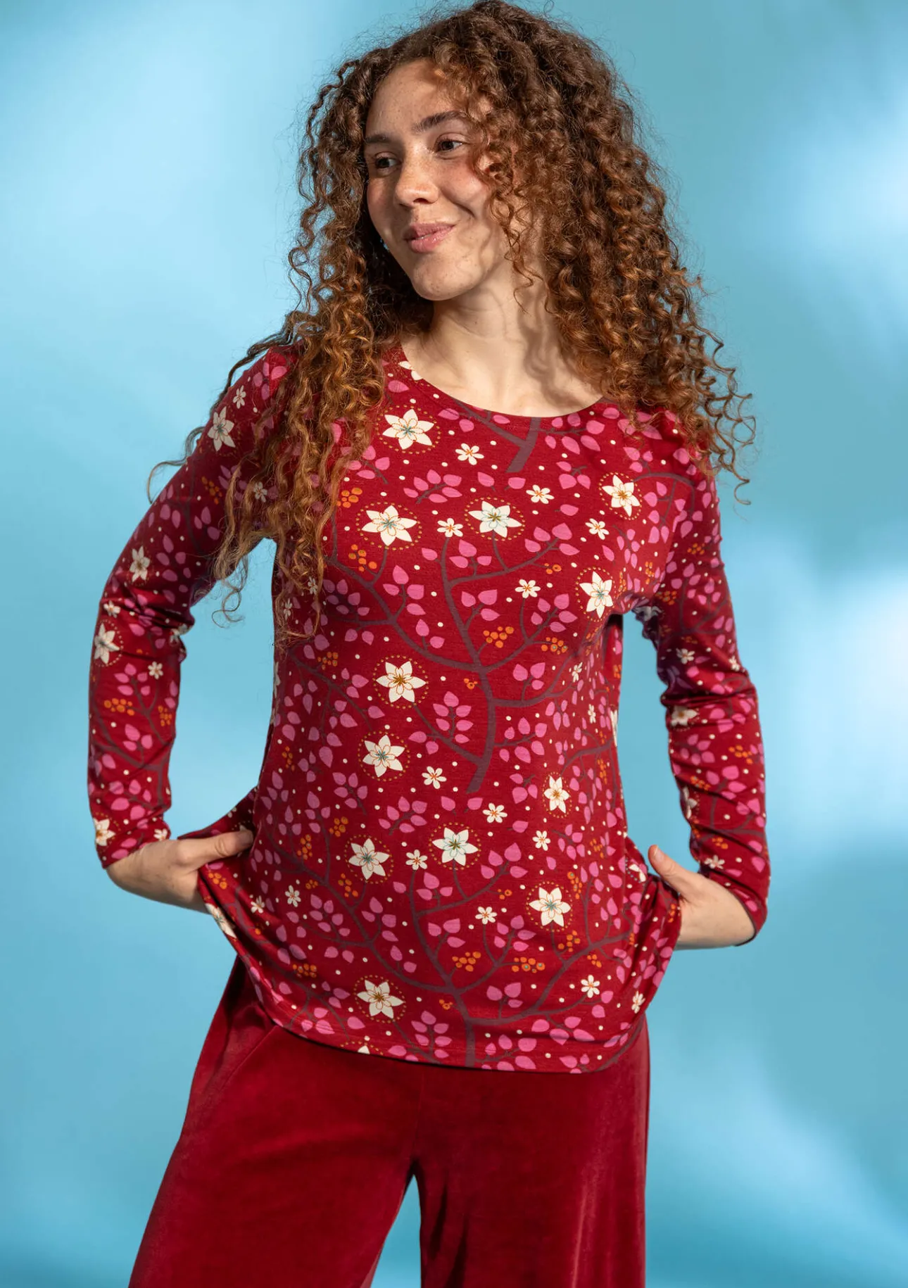 Gudrun Sjödén Shirt „Rimfrost“ aus Lyocell/Elasthan> Pullover & Shirts