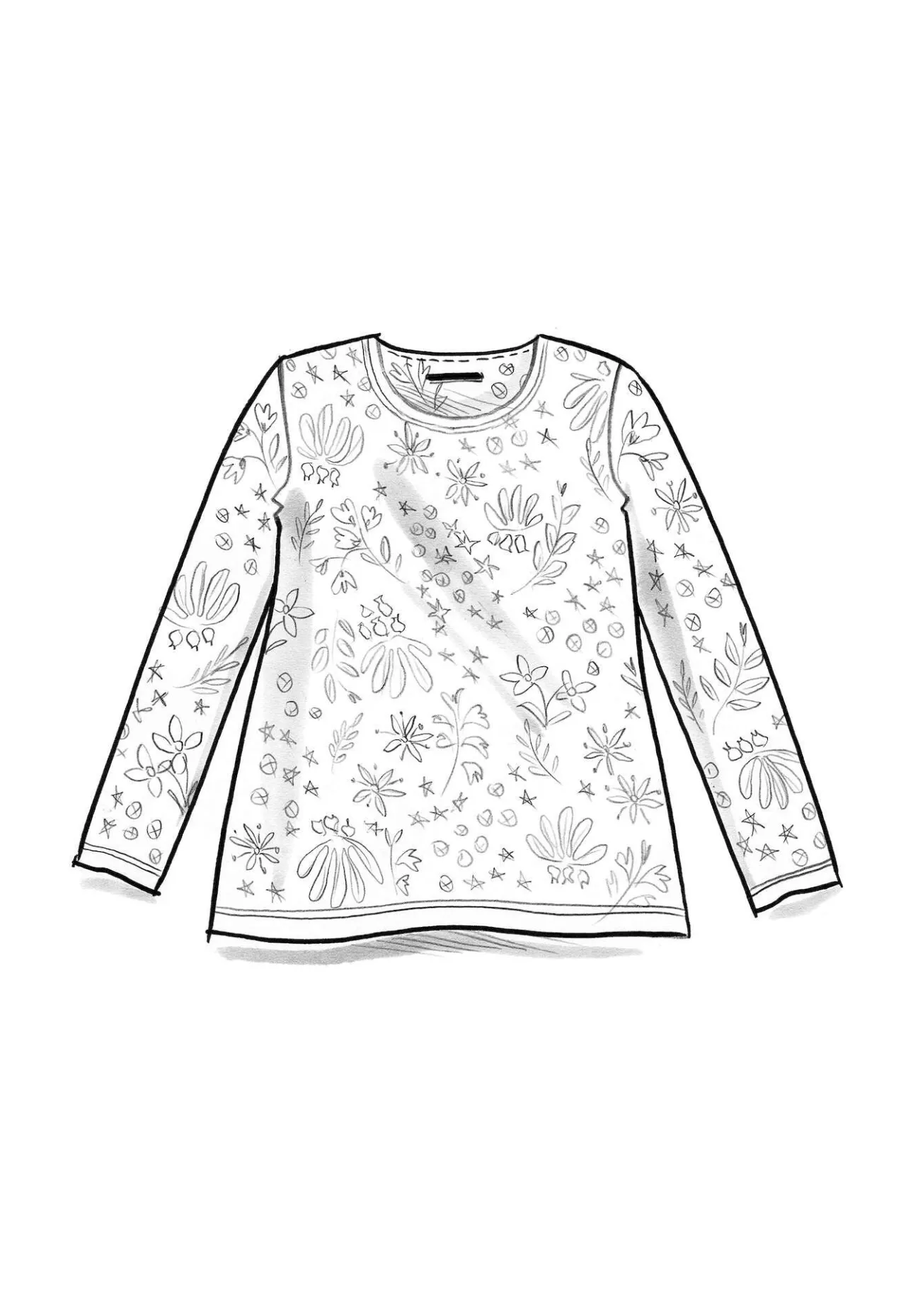 Gudrun Sjödén Shirt „Ylfa“ aus Lyocell/Elasthan> Pullover & Shirts