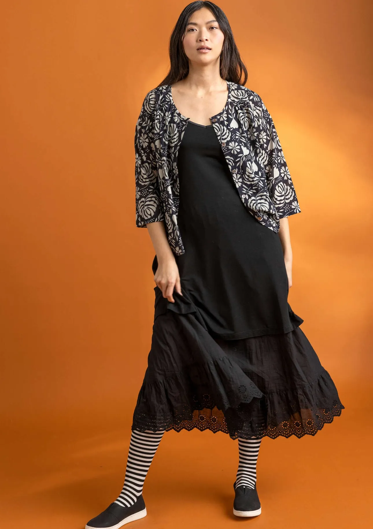 Gudrun Sjödén Slipkleid aus Lyocell/Elasthan> Kleider
