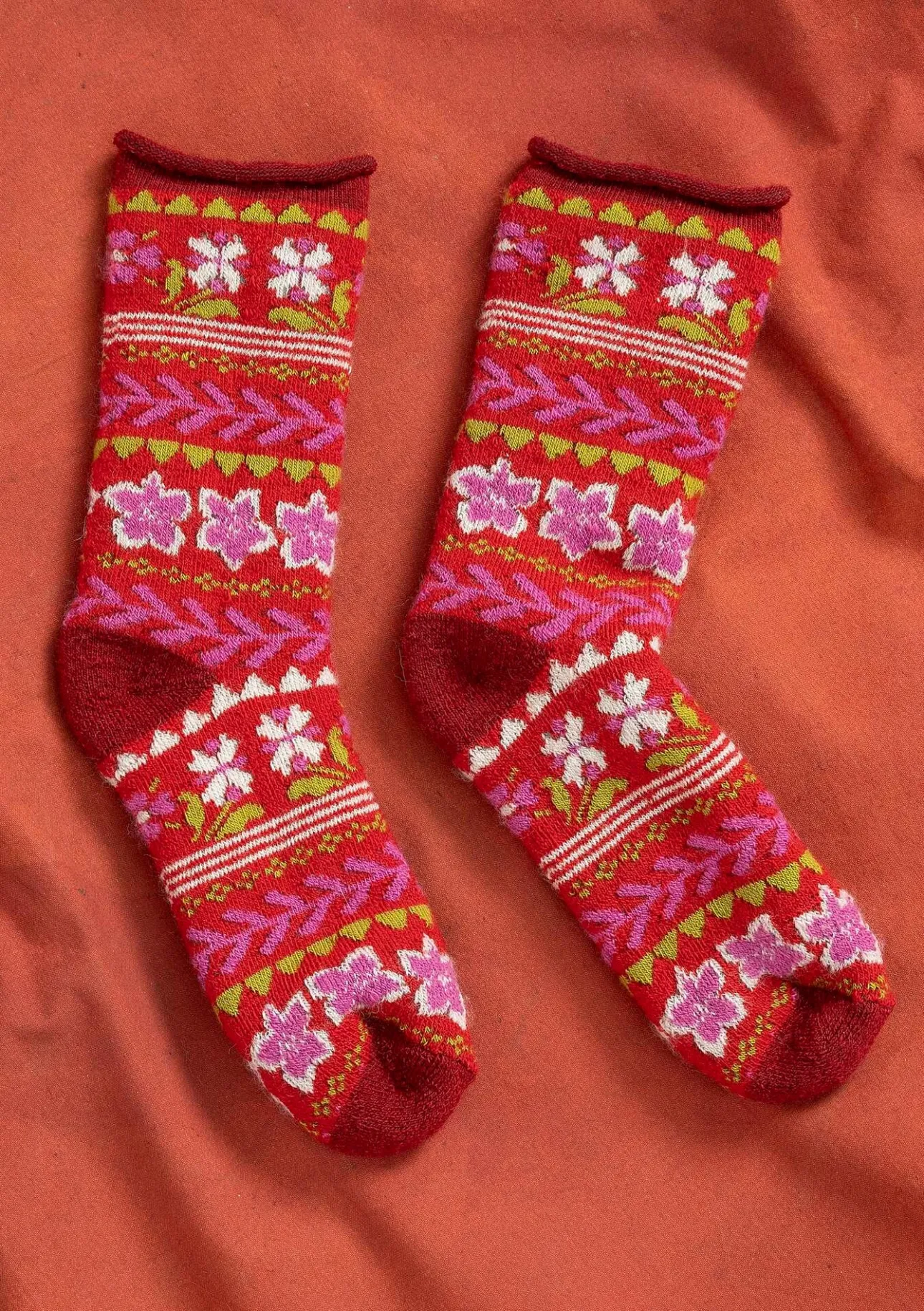 Gudrun Sjödén Socken „Twinkle“ aus Wollfrottee> Accessoires