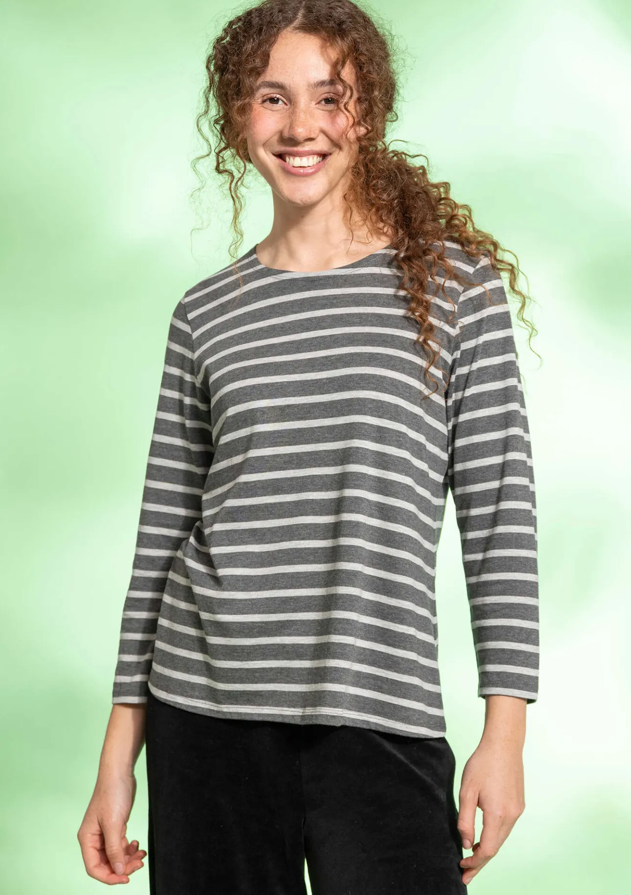 Gudrun Sjödén Streifenshirt aus Bio-Baumwolle/Modal> Pullover & Shirts